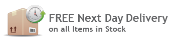 FREE Next Day Delivery on all Items in Stock